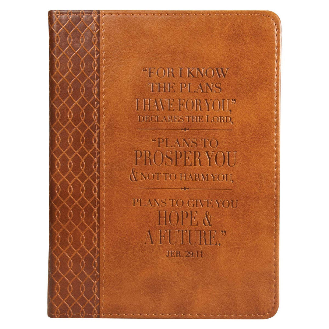 Journal Handy Brown Hope & a Future Jer. 29:11