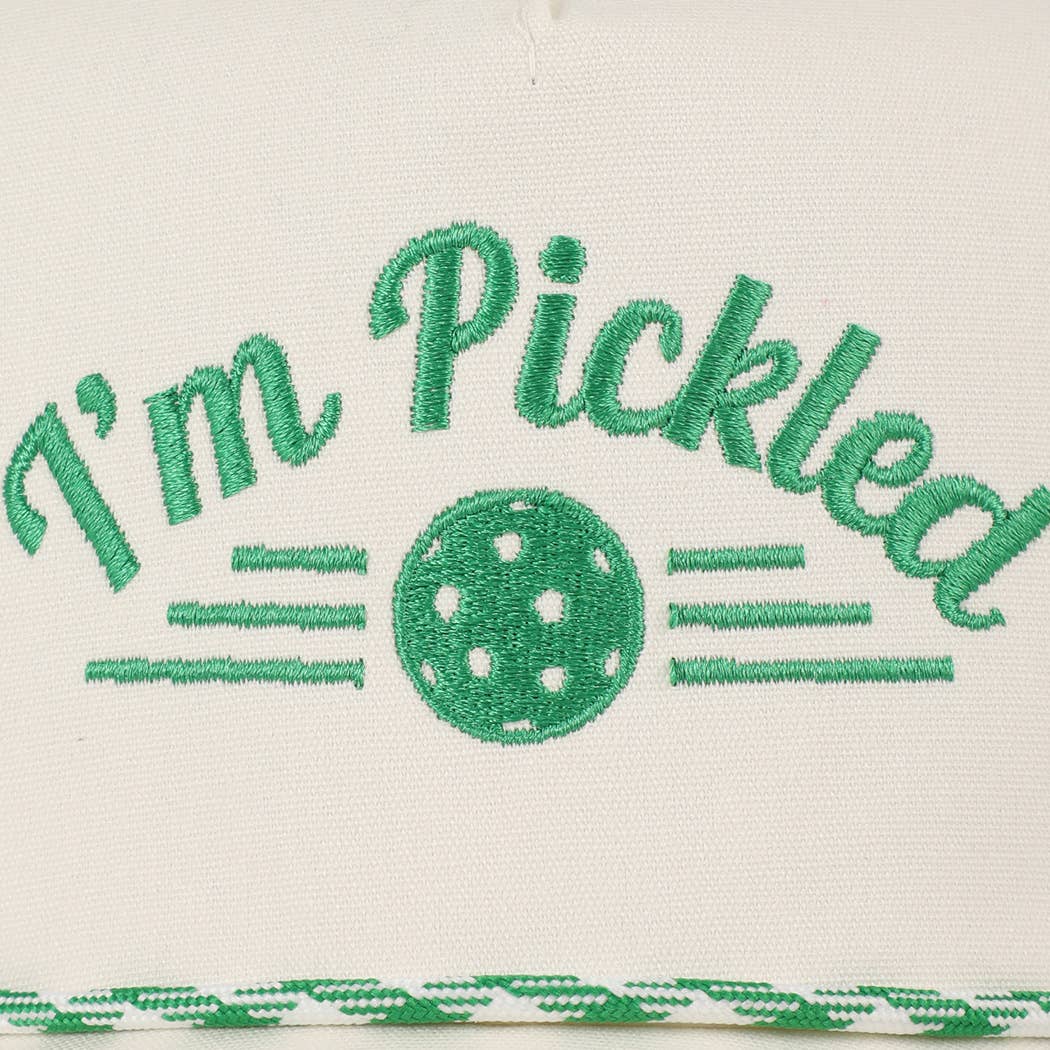 I'm Pickled Pickleball Embroidery Trucker Hat