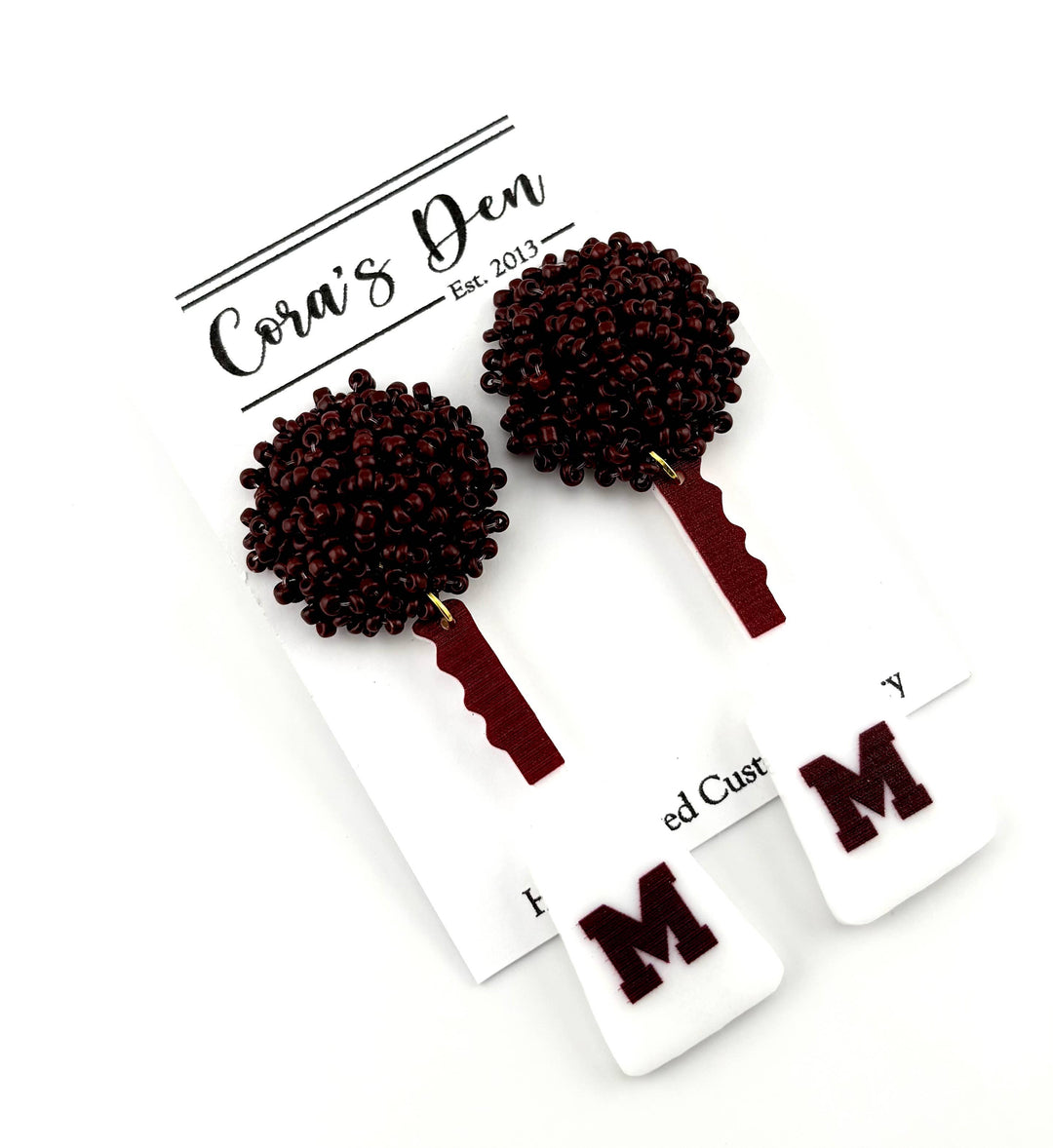 Bulldogs Earrings - Cowbell