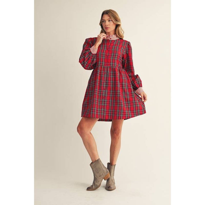 NEW Plaid Dress
