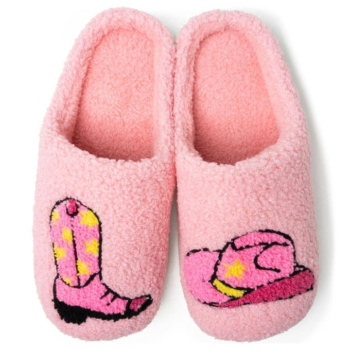 Two Left Feet Lounge Out Loud Fuzzy Slippers Open Stock
