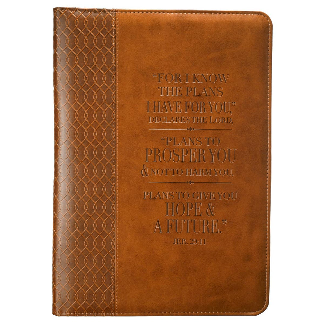 Journal Handy Brown Hope & a Future Jer. 29:11