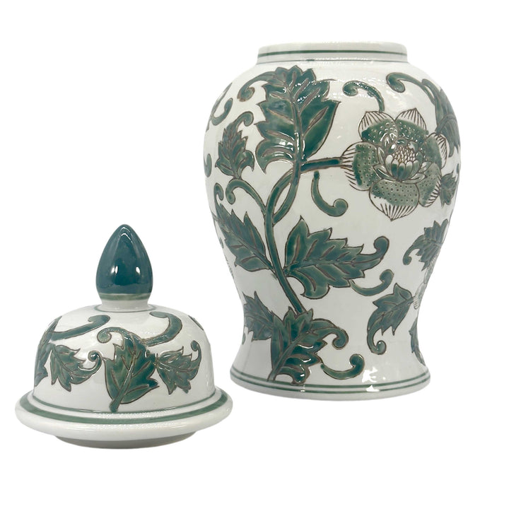 Classic Urn Shape Chinoiserie Ginger Jar 14"