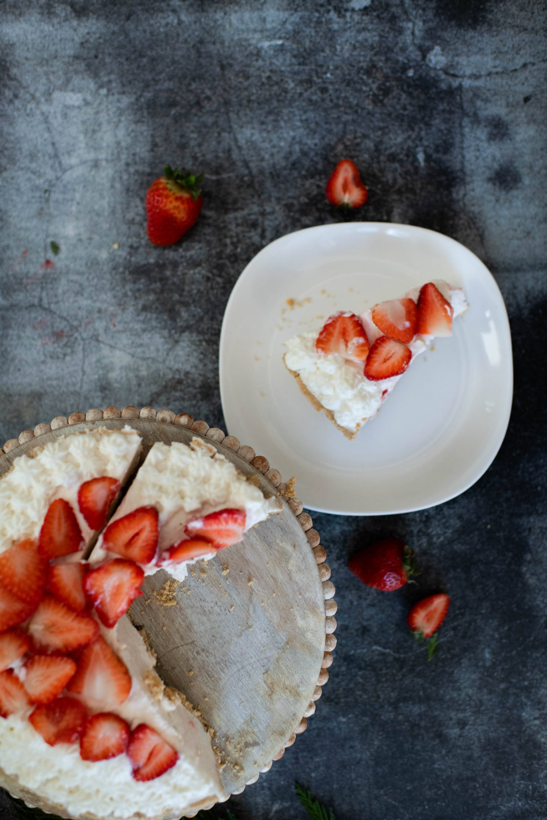Valentine's Day Strawberries N Cream Cheesecake Dip Gift Box