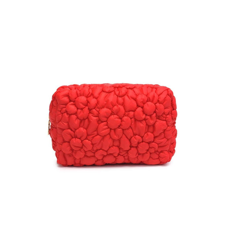 61028F Flora Pop Nylon Cosmetic Pouch