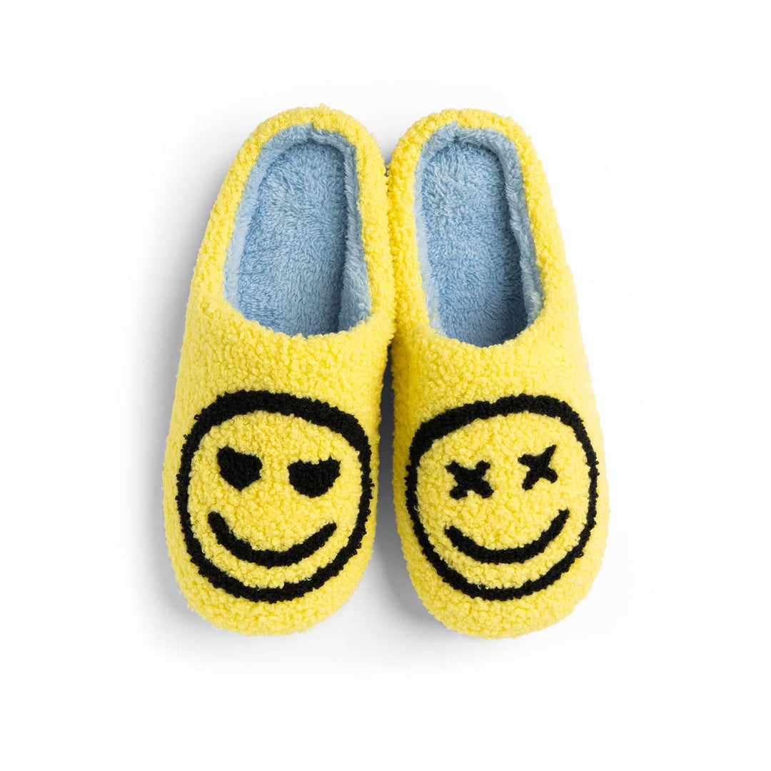 Two Left Feet Lounge Out Loud Fuzzy Slippers Open Stock