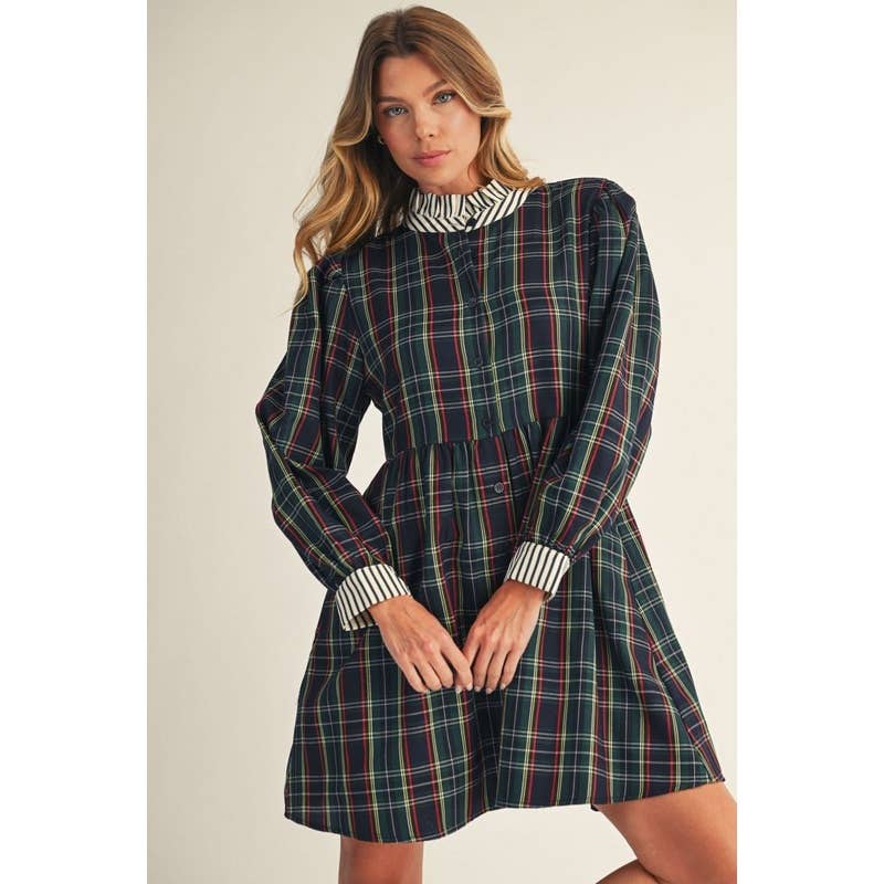 NEW Plaid Dress