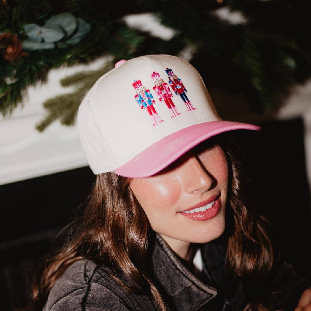Nutcrackers Vintage Christmas Trucker Hats for Women