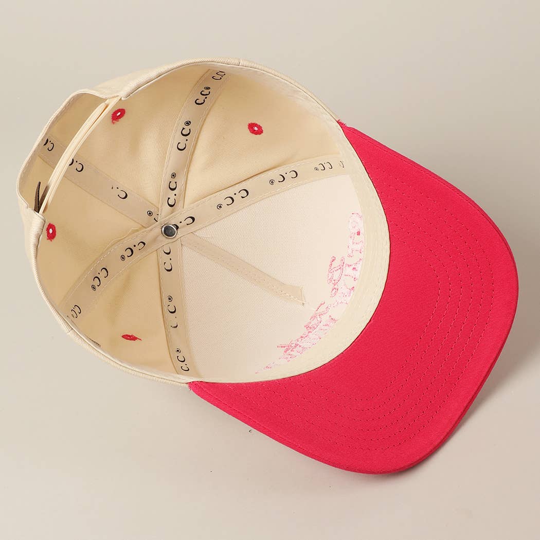 Be Kind Stay Wild Lettering Embroidery Trucker Hat