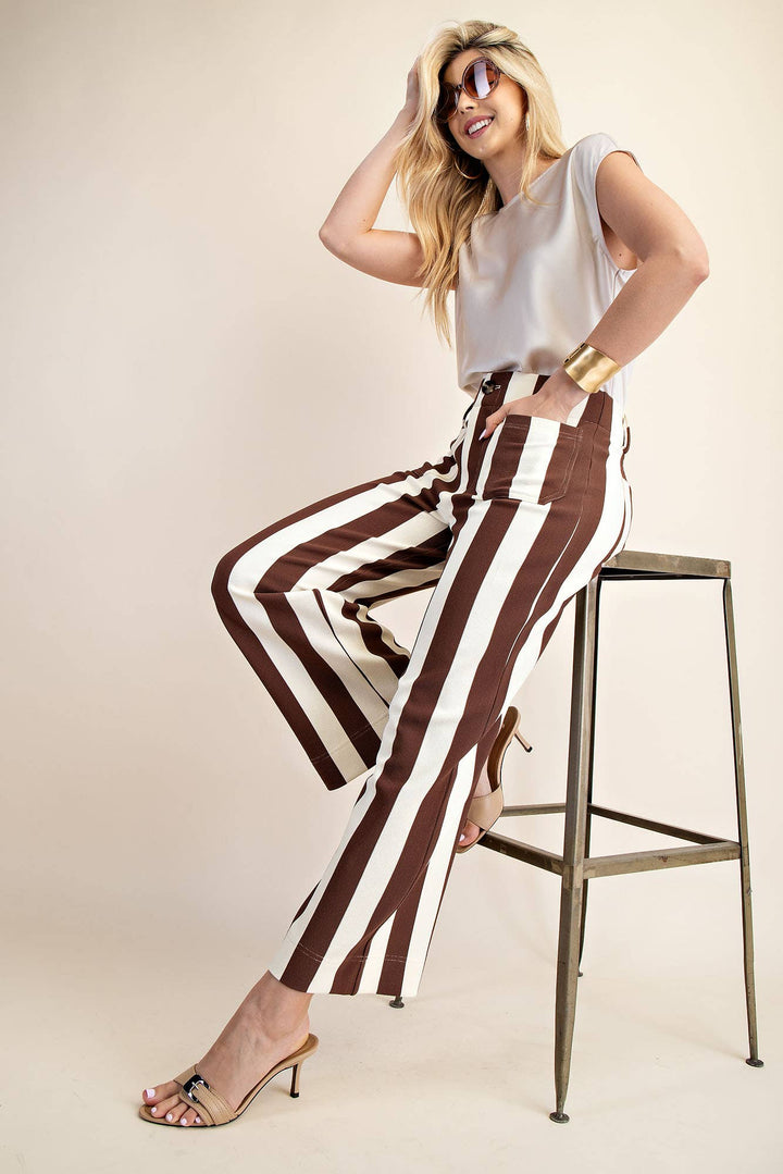 Colette Cropped Wide-Leg Pants