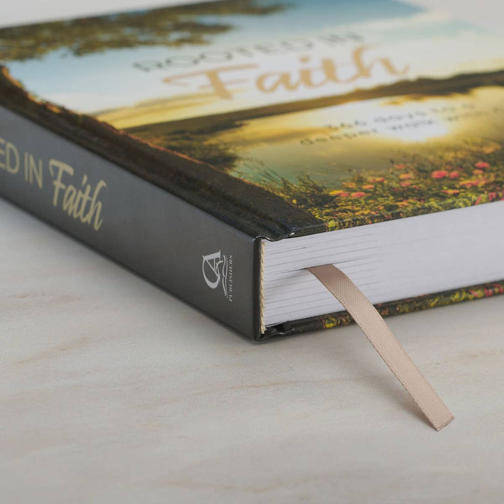 Devotional Rooted in Faith Hardcover