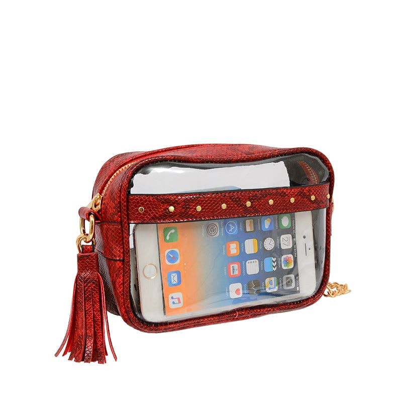 TB29208 Clear Crossbody