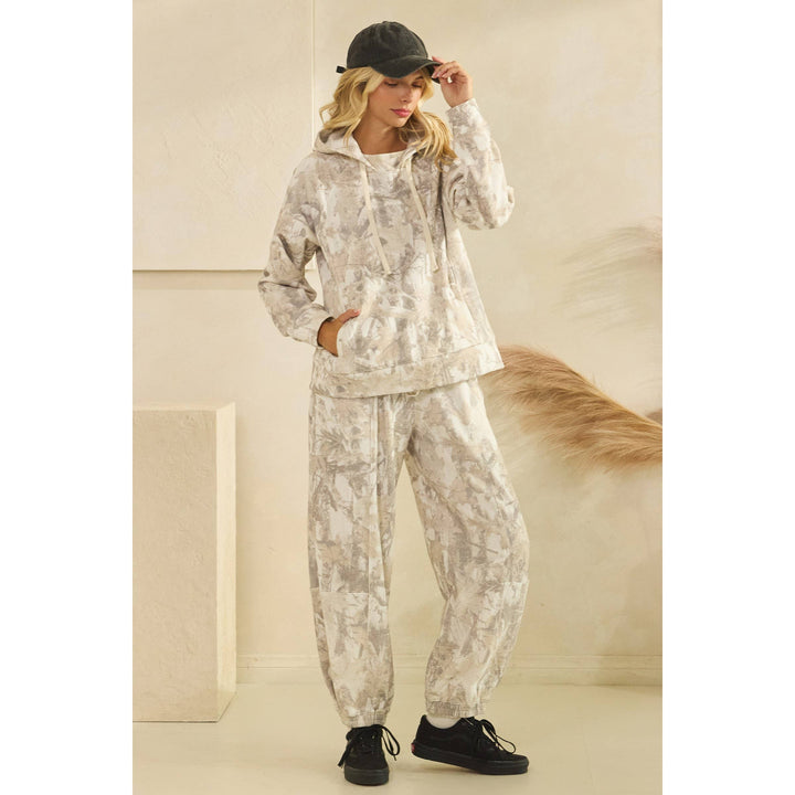 Printed French Terry Pants