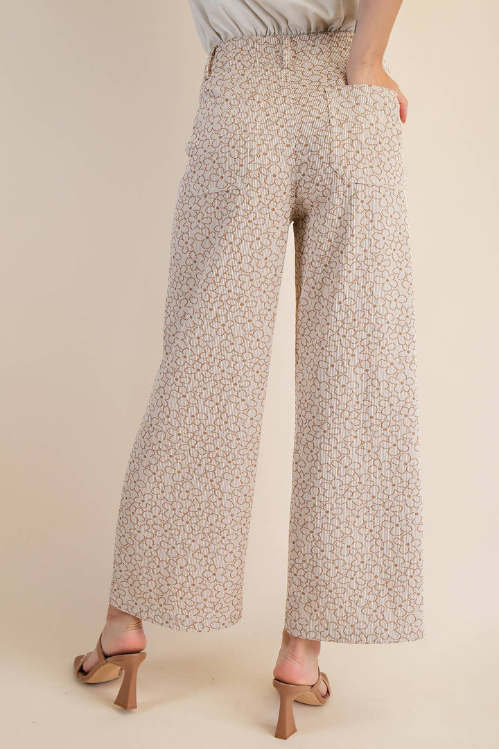 Colette Cropped Wide-Leg Pants