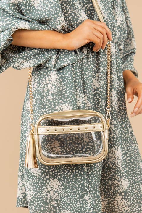 TB29208 Clear Crossbody