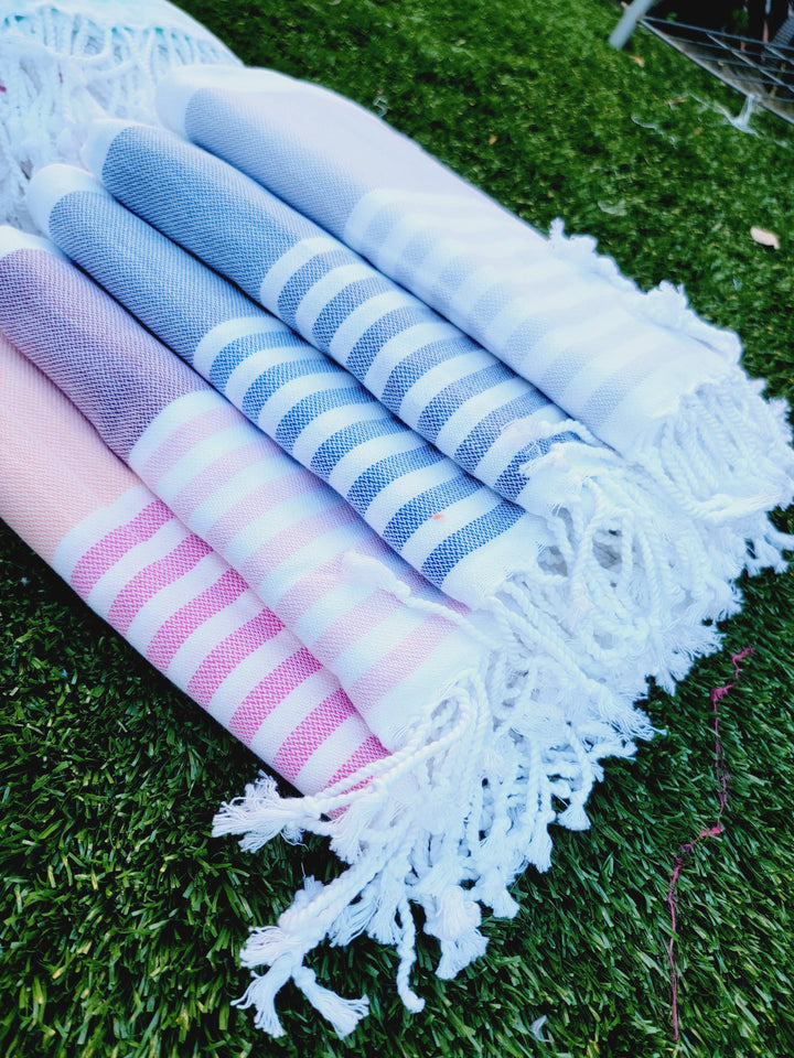 Assorted Cabana Stripe Turkish Towel