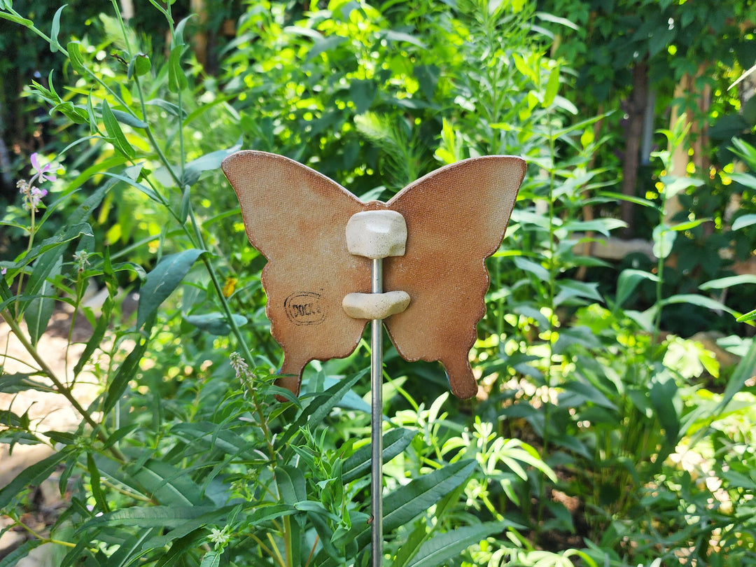 Butterfly Garden Stake - Medium Outdoor Yard Decor