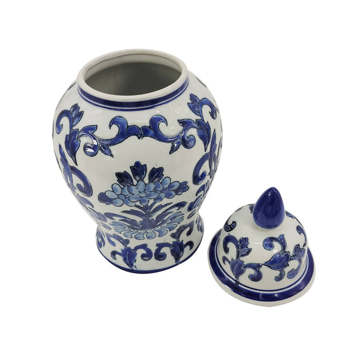 Classic Urn Shape Chinoiserie Ginger Jar 14"