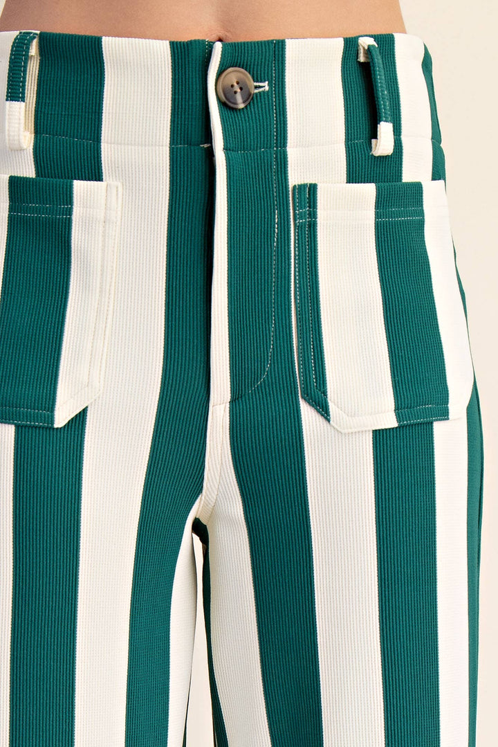 Colette Cropped Wide-Leg Pants
