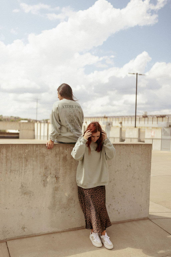 A Time For Everything  Graphic Sweatshirt
