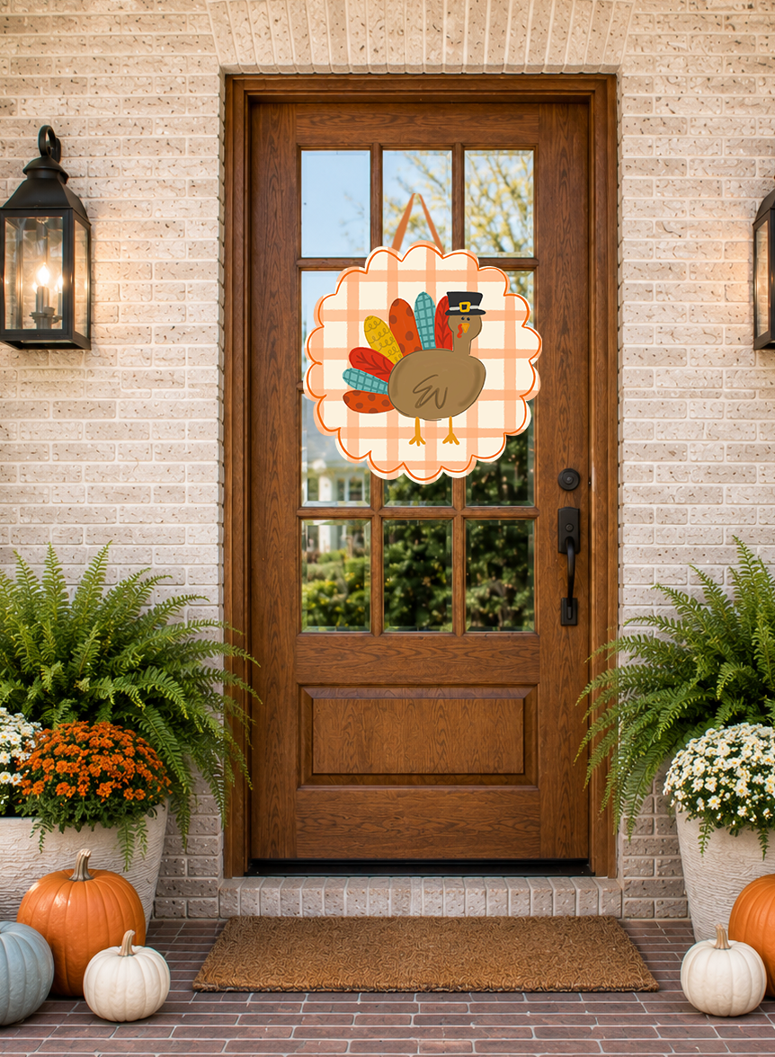 Patchy Door Hanger