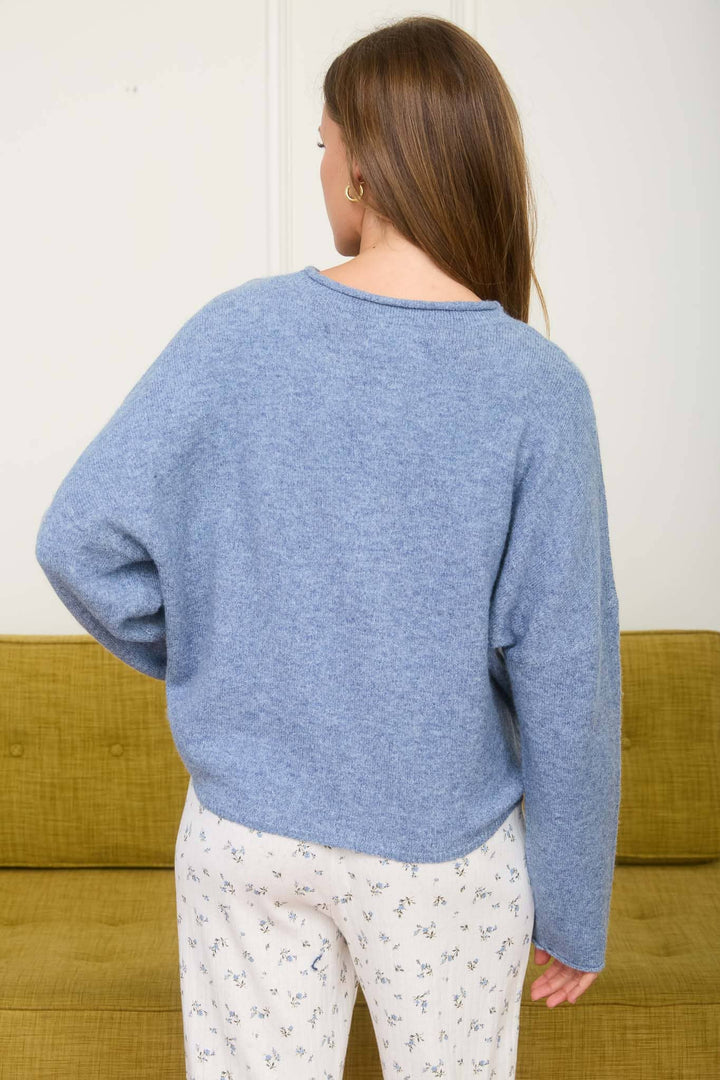 LIGHTWEIGHT BUTTON DOWN KNIT CARDIGAN