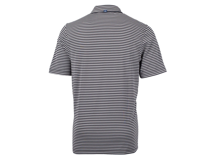 Cutter & Buck Virtue Eco Pique Stripe Recycled Mens Polo