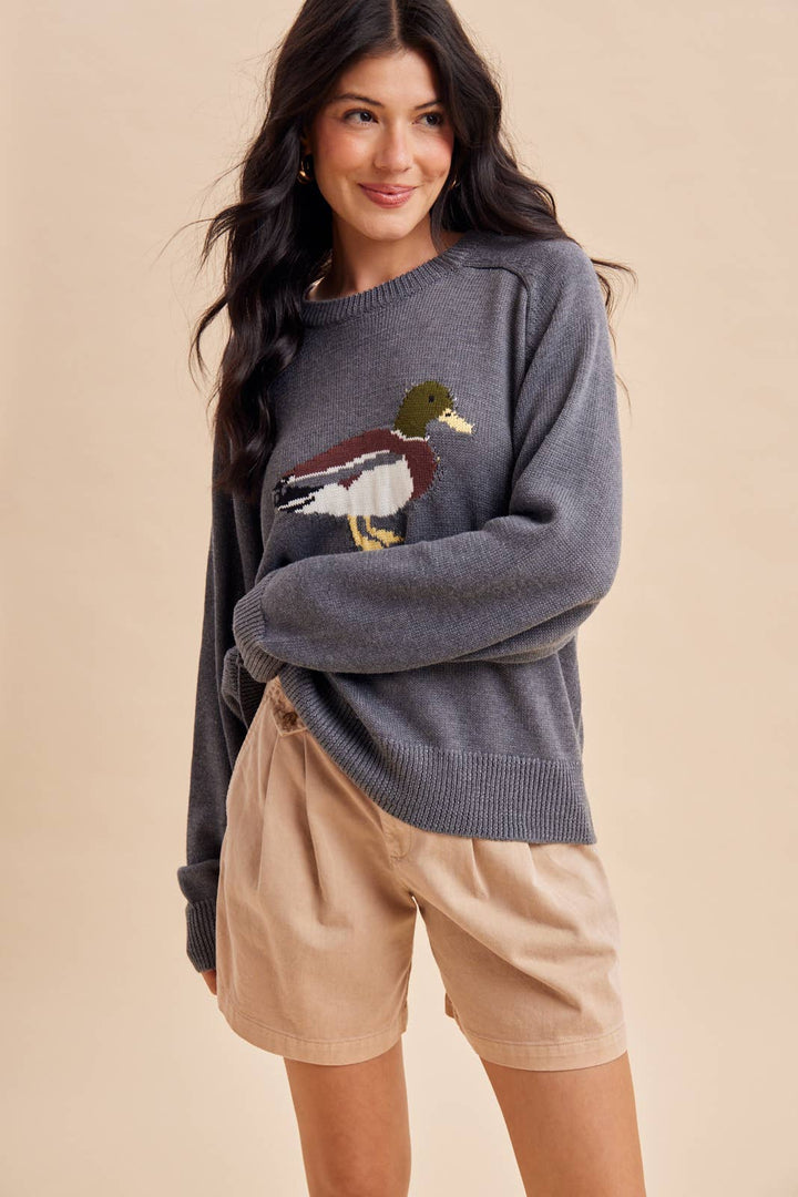 MALLARD DUCK KNITTED SWEATER