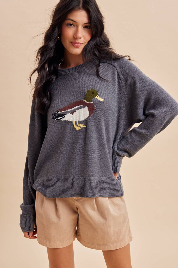 MALLARD DUCK KNITTED SWEATER