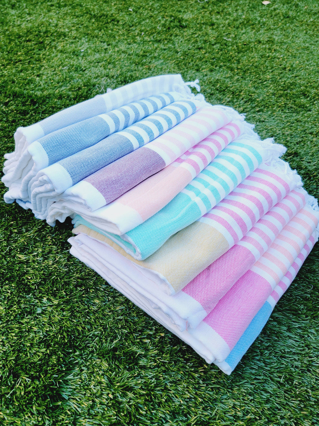 Assorted Cabana Stripe Turkish Towel