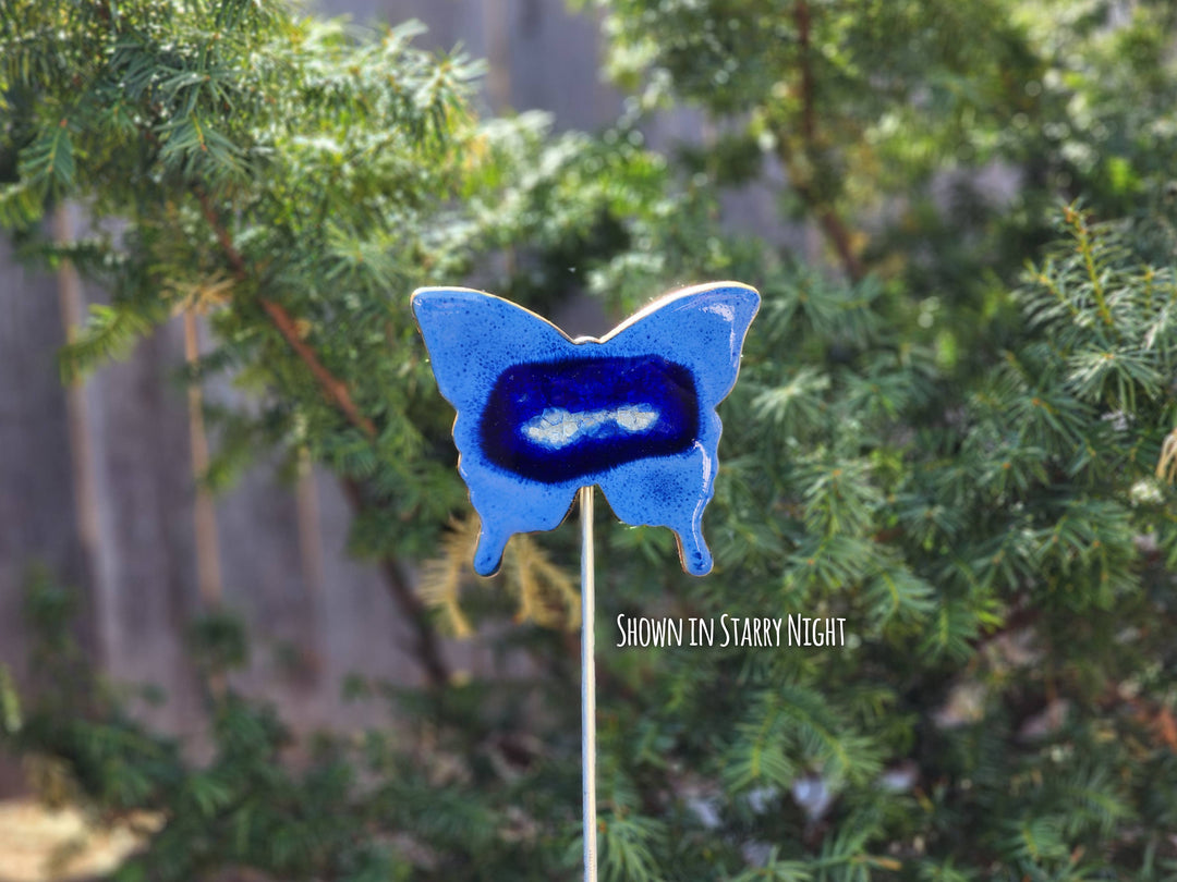 Butterfly Garden Stake - Medium Outdoor Yard Decor