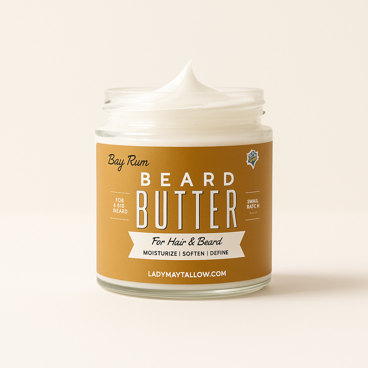 Tallow Man Bay Rum Beard + Body Butter