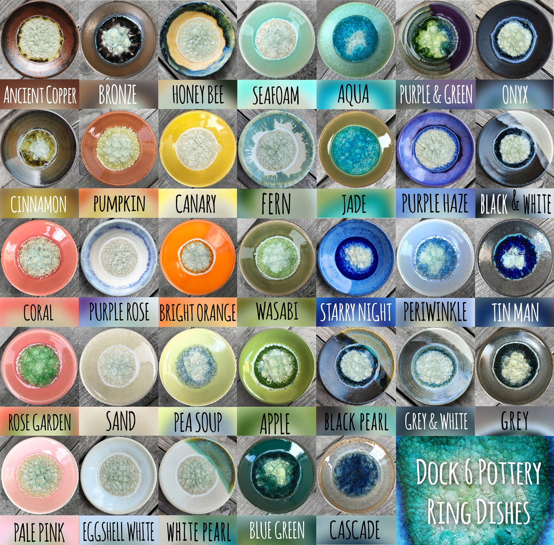 Handmade Pottery Ring Dish