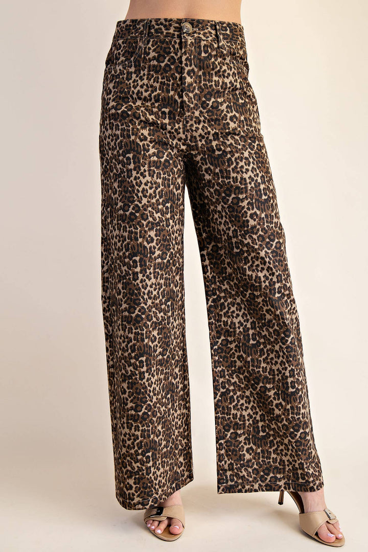 High Waist Wide Pants