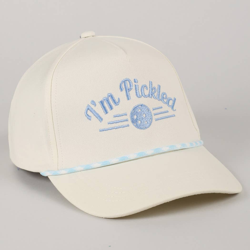 I'm Pickled Pickleball Embroidery Trucker Hat
