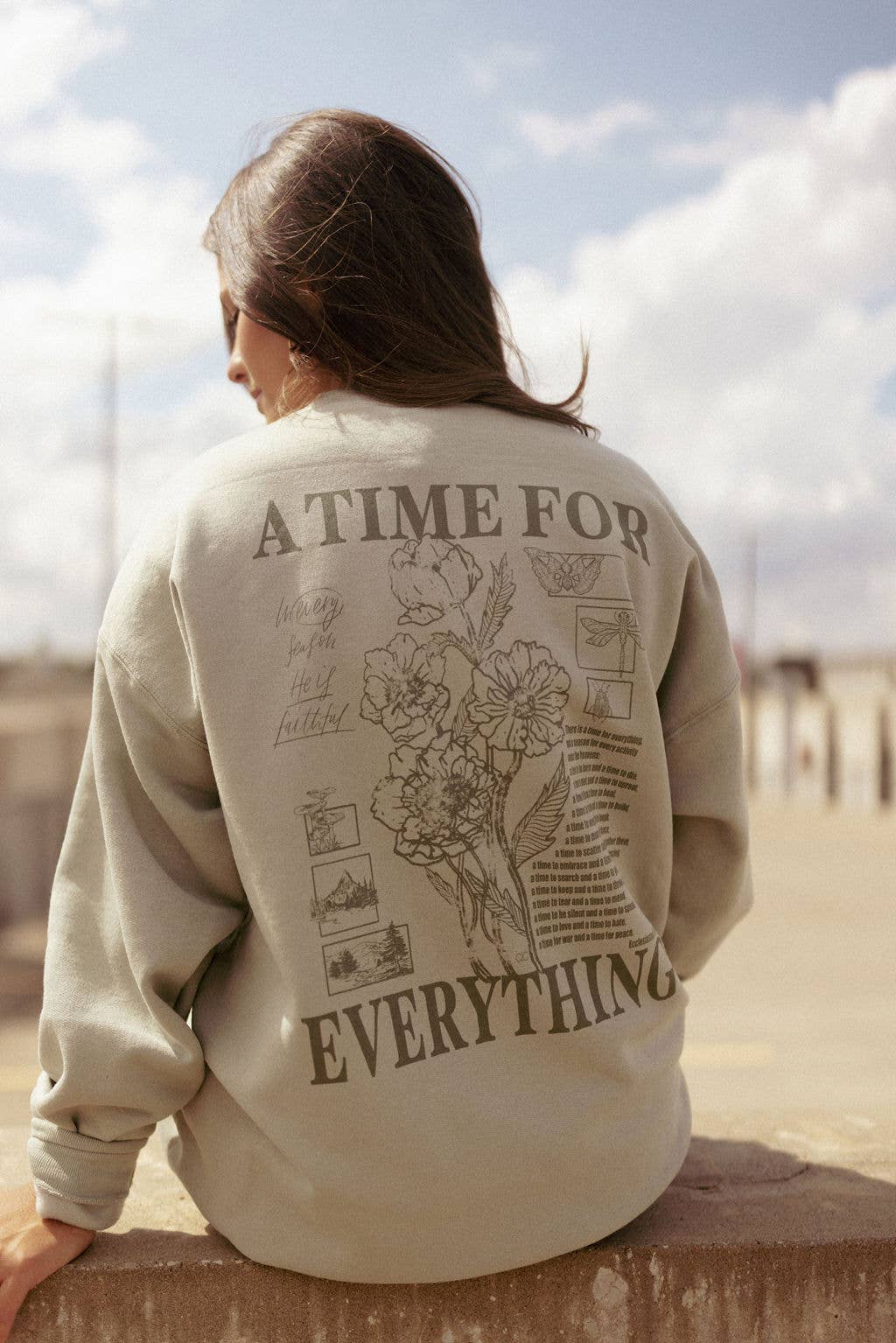 A Time For Everything  Graphic Sweatshirt