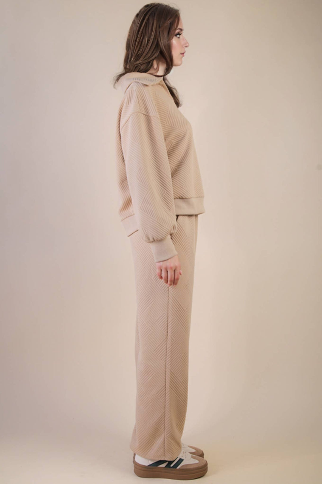 Very J Textured Knit Set