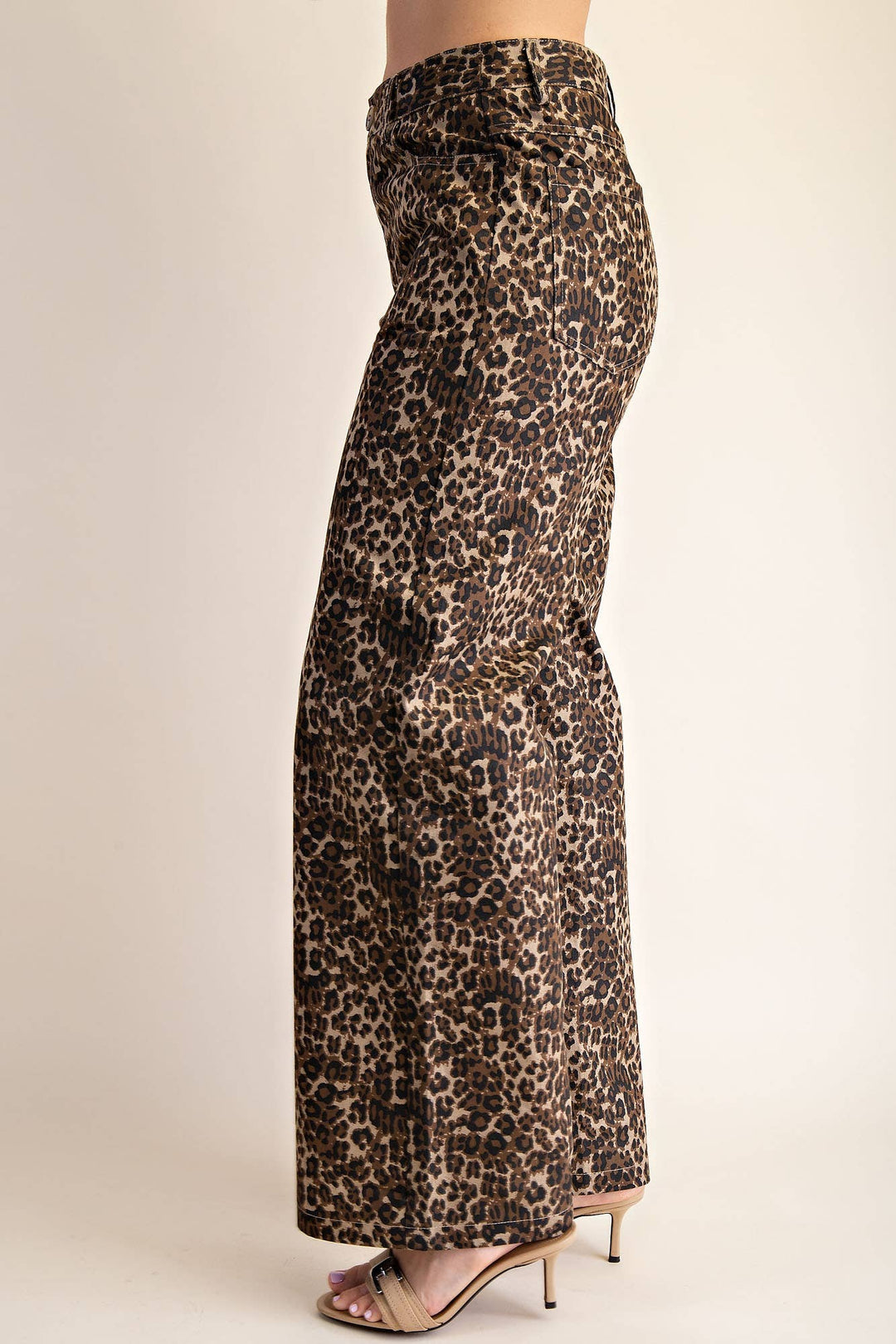 High Waist Wide Pants