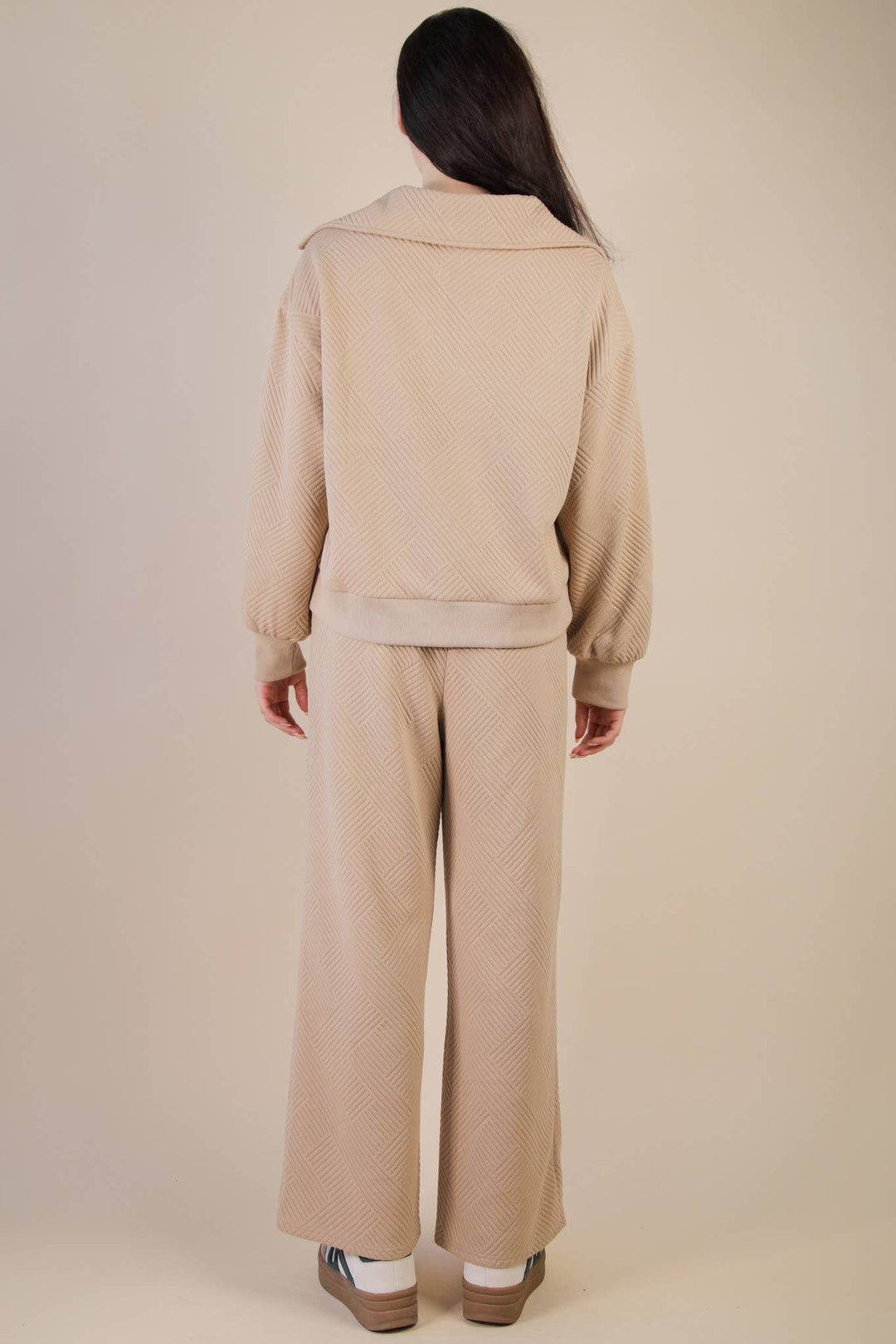 Very J Textured Knit Set