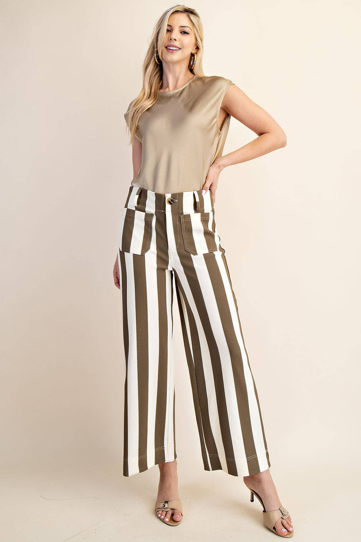 Colette Cropped Wide-Leg Pants