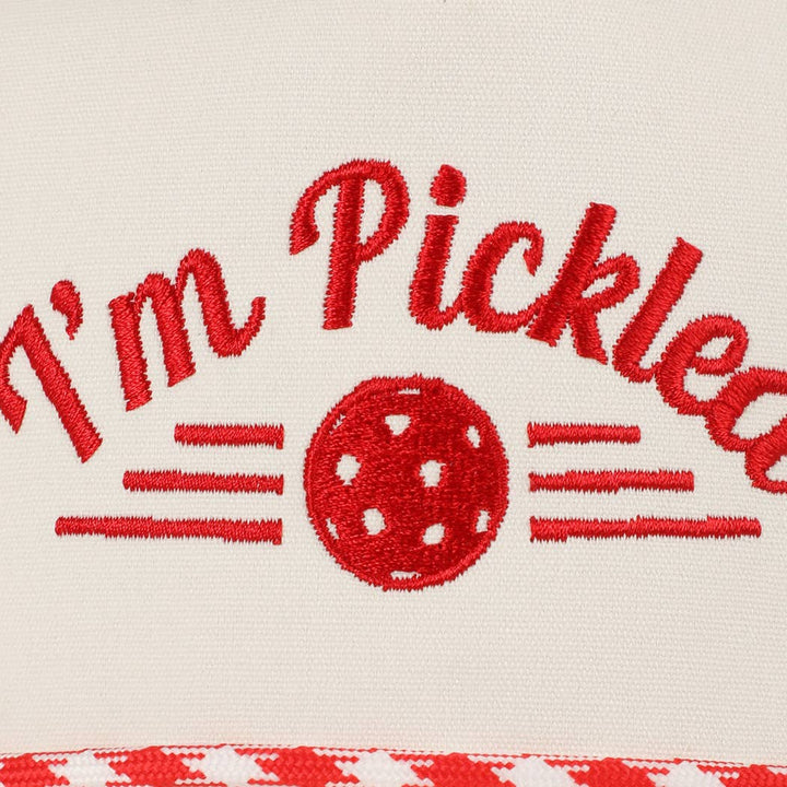 I'm Pickled Pickleball Embroidery Trucker Hat