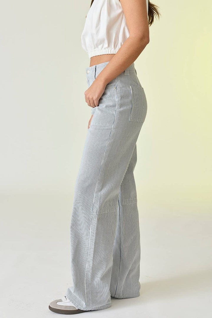 PP18037 - Kylie Pinstripe Pants