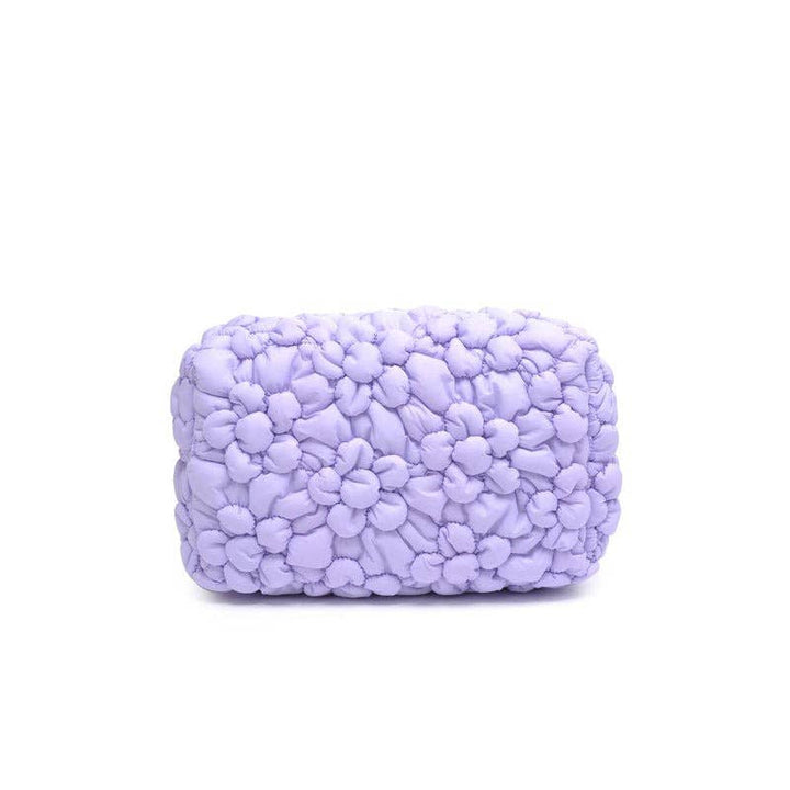 61028F Flora Pop Nylon Cosmetic Pouch