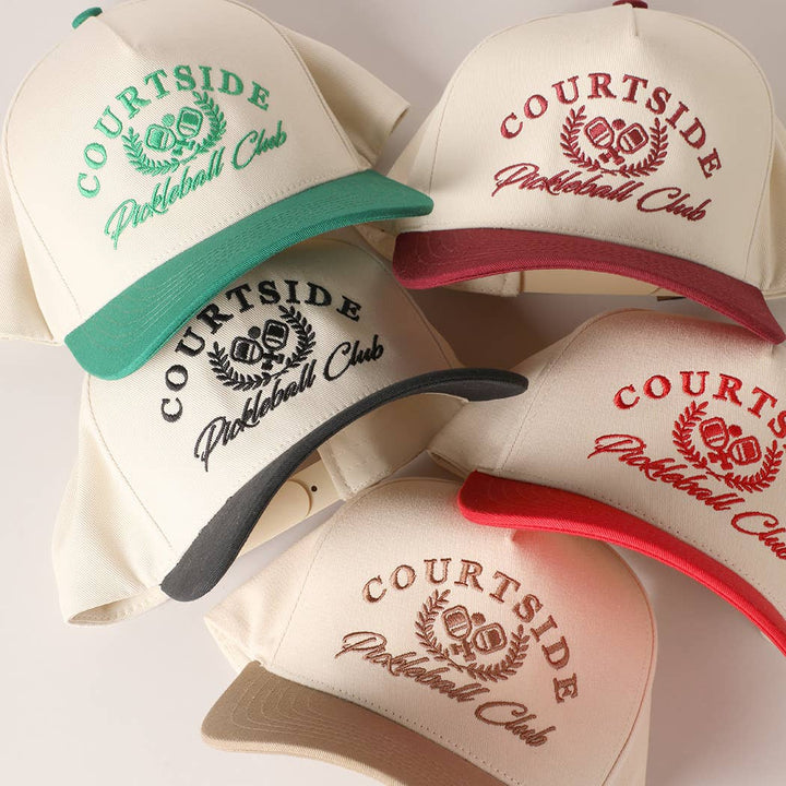 Courtside Pickleball Club Two Tone Trucker Hat