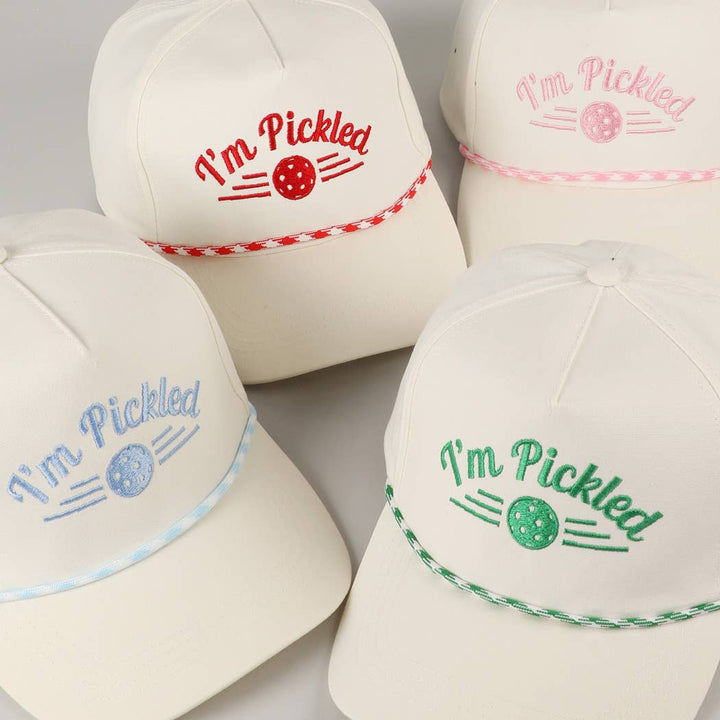 I'm Pickled Pickleball Embroidery Trucker Hat
