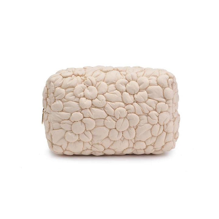 61028F Flora Pop Nylon Cosmetic Pouch