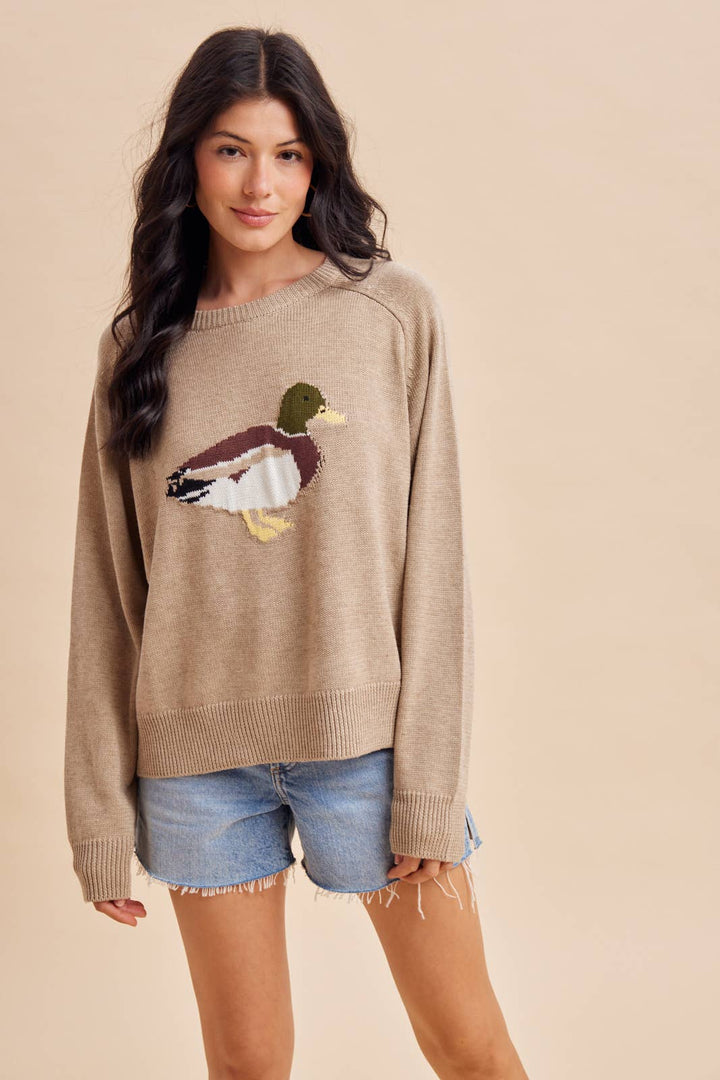 MALLARD DUCK KNITTED SWEATER