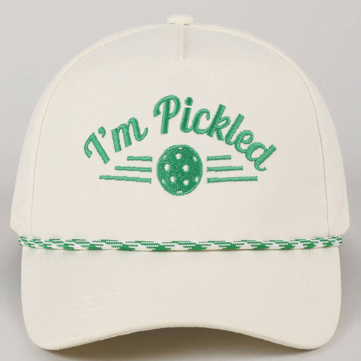 I'm Pickled Pickleball Embroidery Trucker Hat