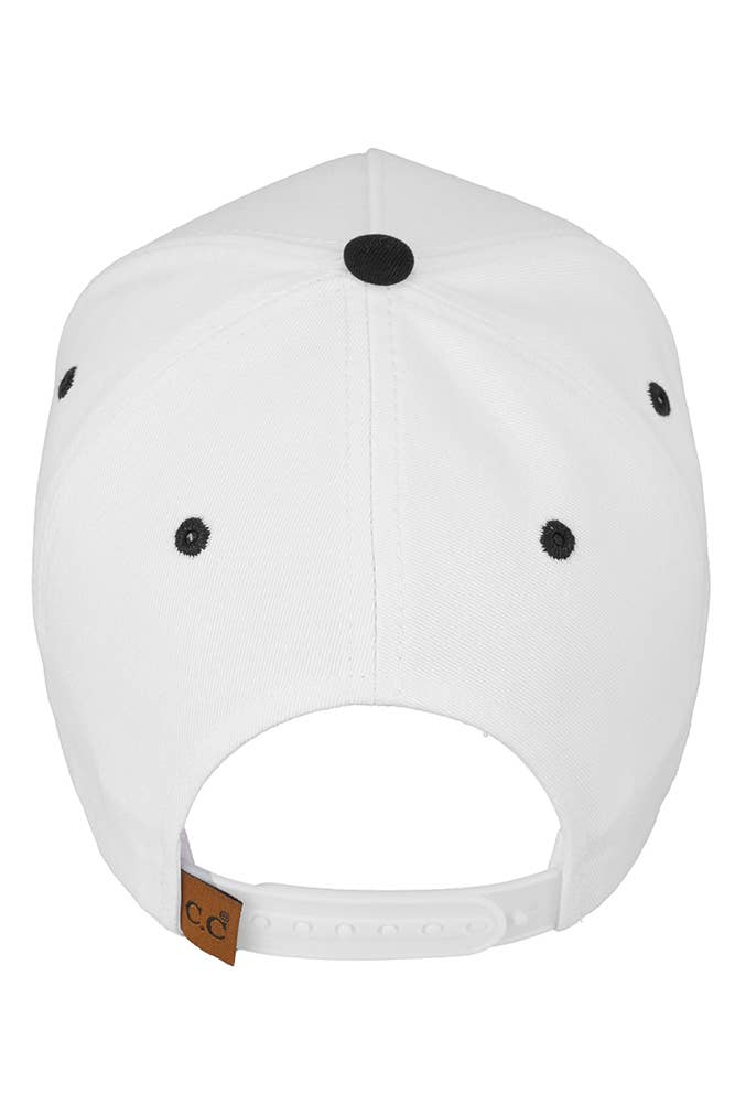 C.C HAPPY HOUR Embroidered Trucker Cap