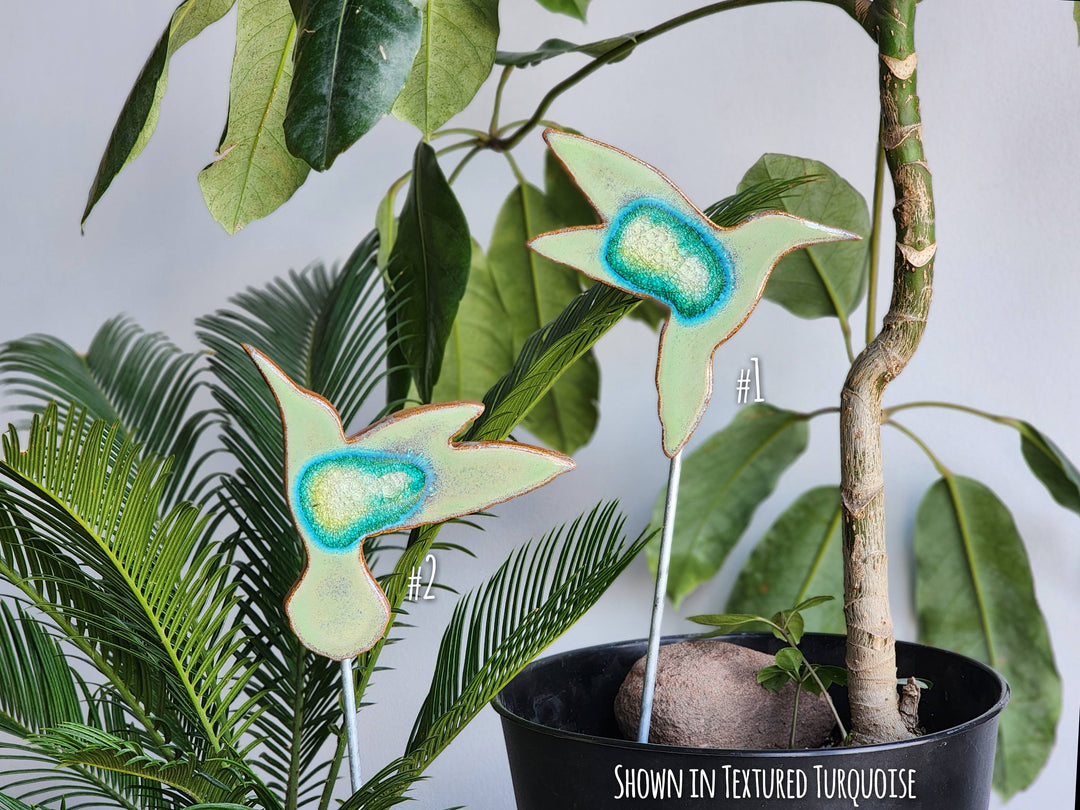 Hummingbird Garden Stake - Medium  Plant Pot Stakes